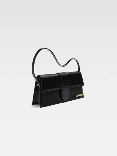 Jacquemus Women Black The Long Bambino Shoulder Bag In Black