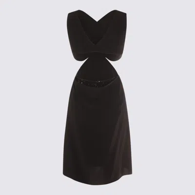 Givenchy Black Viscose Mini Dress