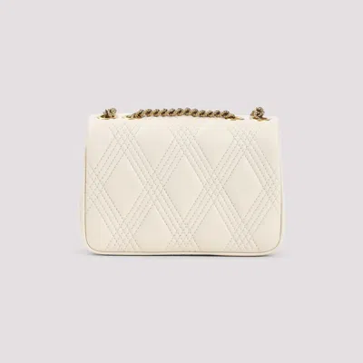 Valentino Garavani Valentino Quilted Nappa Leather Shoulder Bag In Neutrals
