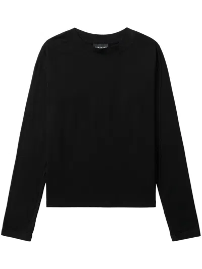 Herskind Laura Organic Cotton Top In Black