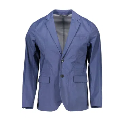 Gant Blue Nylon Men Jacket