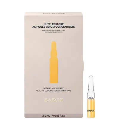 Babor Nutri Restore Ampoule Serum Concentrate