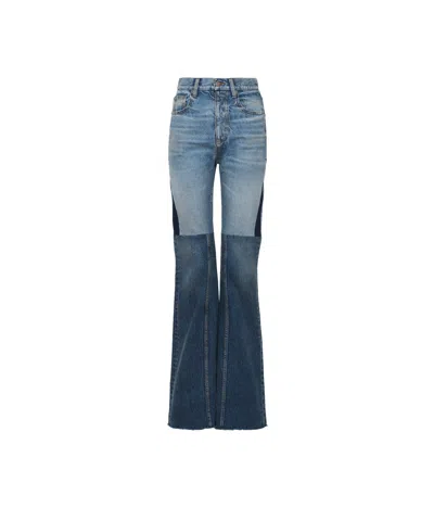 Chloé Patchwork Denim Jeans