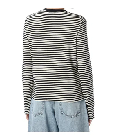Anine Bing Lessia Long Sleeve T-shirt In Multicolor