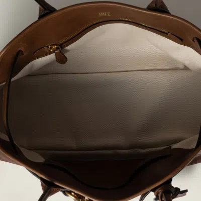 Miu Miu Large Aventure Nappa Leather Shoulder Bag