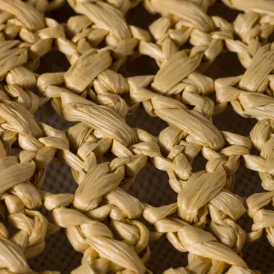 Miu Miu Raffia-effect Woven Hobo Bag In Sand