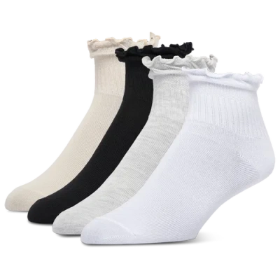 Lckr Youth   Ruffle Socks 4 Pack