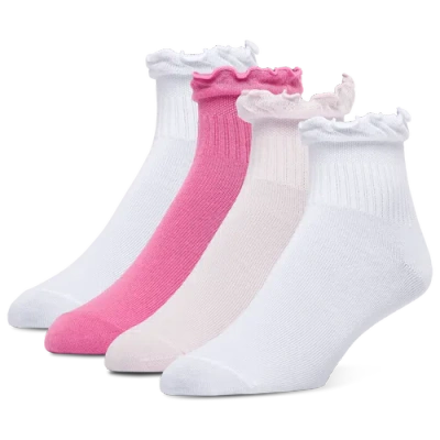 Lckr Kids  Ruffle Socks 4 Pack