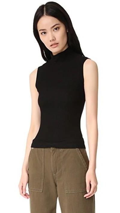 Shop Getting Back To Square One Sleeveless Top In Black