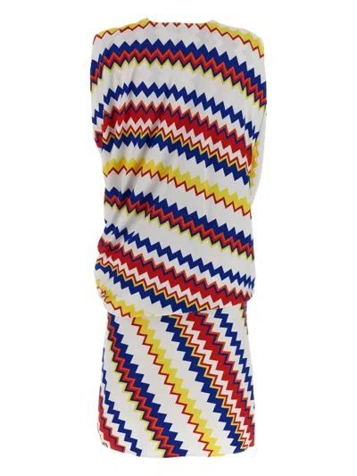 Missoni Multicolor Peplos Dress