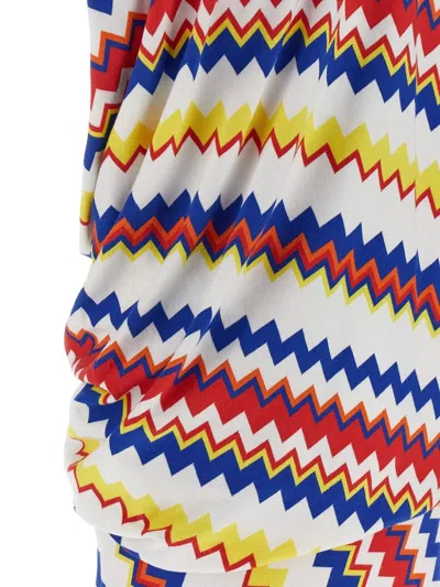 Missoni Multicolor Peplos Dress