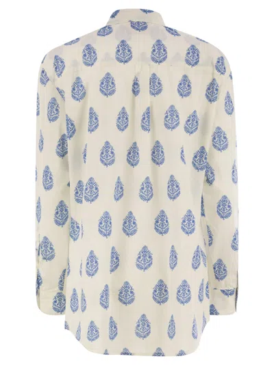 Mc2 Saint Barth Brigitte Shirt Paisley Pattern