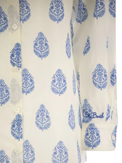 Mc2 Saint Barth Brigitte Shirt Paisley Pattern