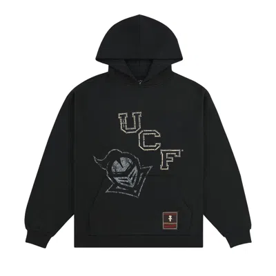 Pre-owned Cactus Jack By Travis Scott X Mitchell & Ness University Of Central Florida Hoodie 'black'