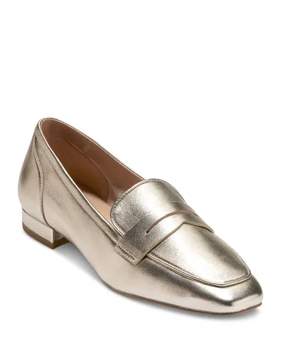 Cole Haan Tarese Penny Loafer In Gold