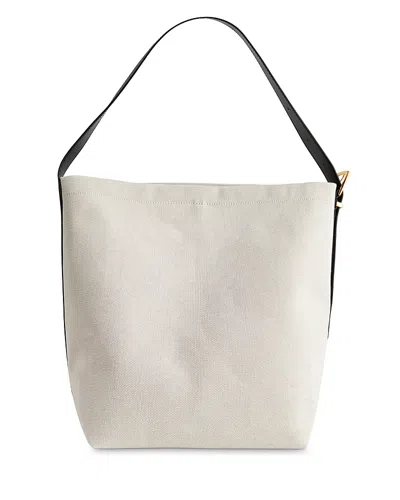 Madewell The Essential Extra Large Bucket Tote In Natural Multi