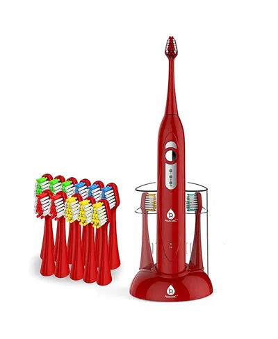 Pursonic Spm Sonic Movement Rechargeable Electric Toothbrush In Red