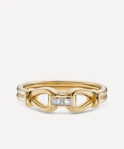 Laura Vann 18ct Gold-plated Vermeil Silver Rene Ring