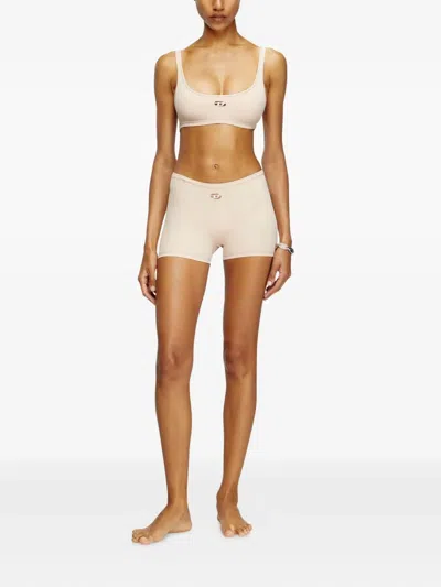 Diesel Chelsea-utlt Logo Cut-out Sports Bra