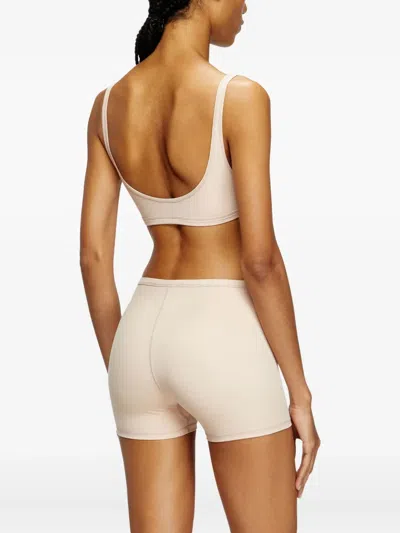 Diesel Chelsea-utlt Logo Cut-out Sports Bra