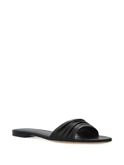 Iro Leather Sandals In Black