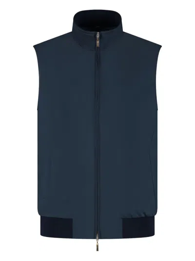 Doriani Cashmere High-neck Gilet