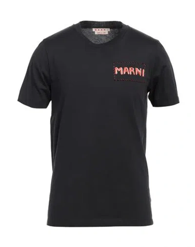 Marni T-shirt In Black