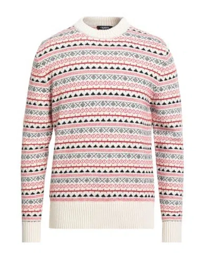 +39 Masq Man Sweater Off White Size 42 Merino Wool, Acrylic, Polyamide, Mohair Wool