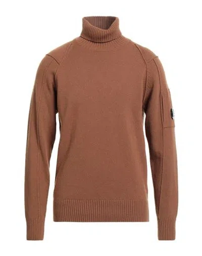 C.p. Company C. P. Company Man Turtleneck Brown Size 48 Wool, Polyamide
