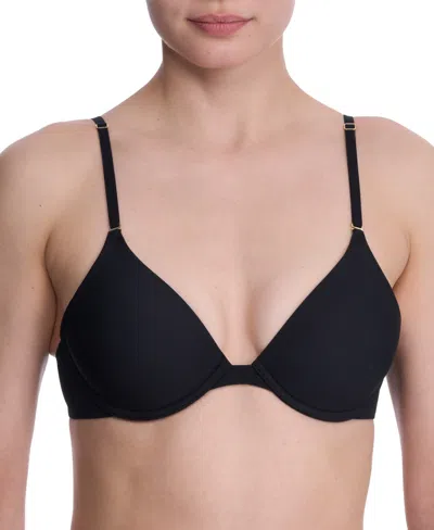 Natori Bliss T-shirt Bra Women's Black Convertible Adjustable Strap Buu992 In Black