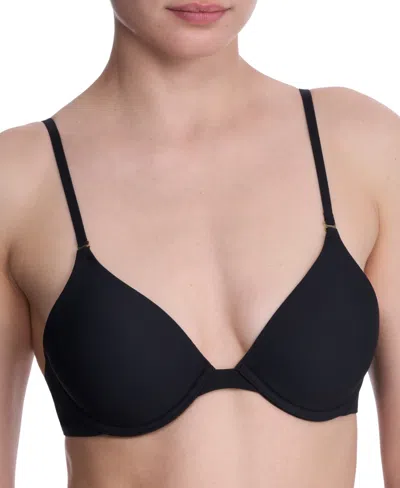Natori Bliss T-shirt Bra Women's Black Convertible Adjustable Strap Buu992 In Black