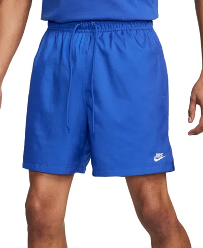 Nike Club Flow Straight-leg Shell Drawstring Shorts