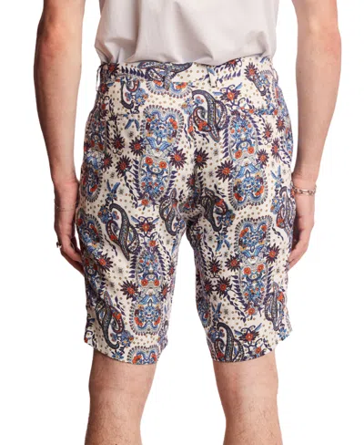 Paisley & Gray Men's Felix Slim Fit Paisley 8-1/2" Shorts In Multi