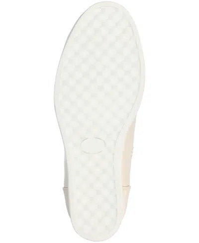 Journee Collection Clara Sneakers Women's Beige Side Zipper Wedge Heel Gal1415