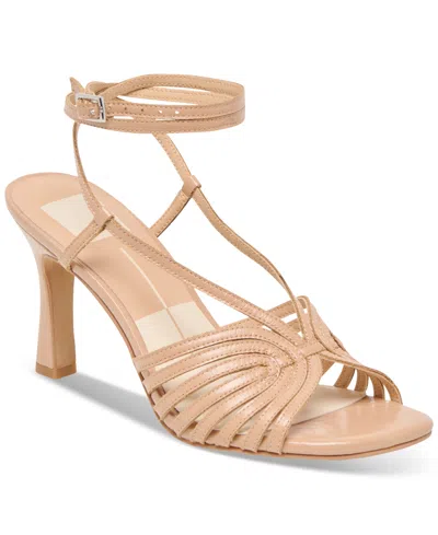 Dolce Vita Nivana Sandals Café Crinkle Patent