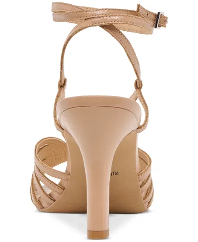 Dolce Vita Nivana Sandals Café Crinkle Patent