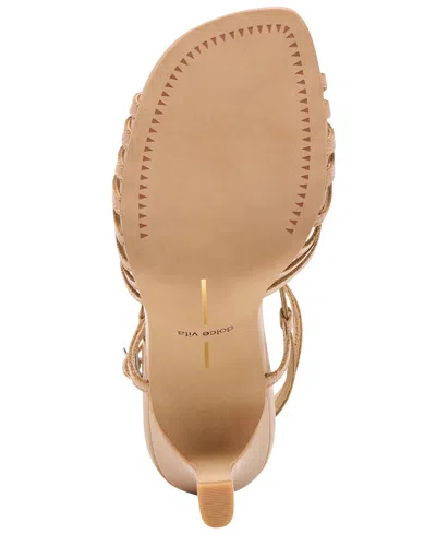 Dolce Vita Nivana Sandals Café Crinkle Patent