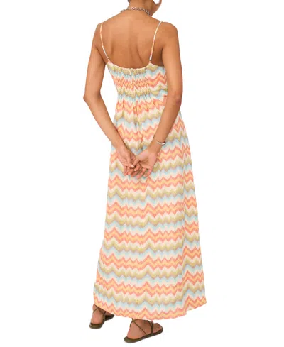 1.state Chevron Maxi Dress