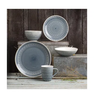 Euro Ceramica Fez 20 Pc. Dinnerware Set, Service For 4