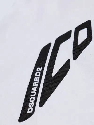 Dsquared2 Women's Dsquared Mini Fit Tee White In White