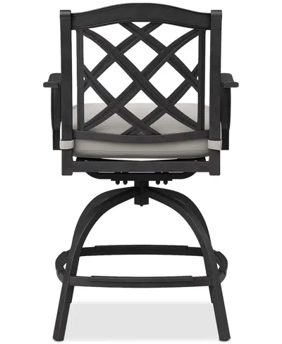 Agio Wythburn Outdoor Firepit Bar Height Bar Stool, Created For Macy's