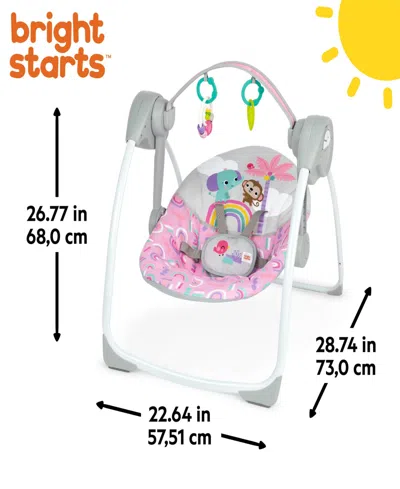 Bright Starts Playful Paradise Portable Swing