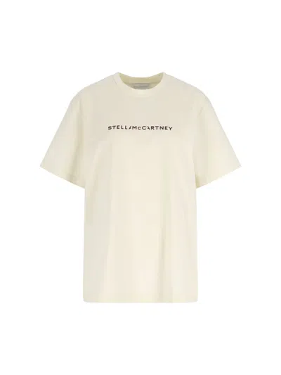 Stella Mccartney Organic Cotton T-shirt In White