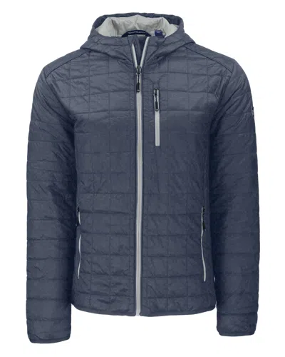 Cutter & Buck Rainier Primaloft Mens Big And Tall Eco Insulated Puffer Jacket In Blue
