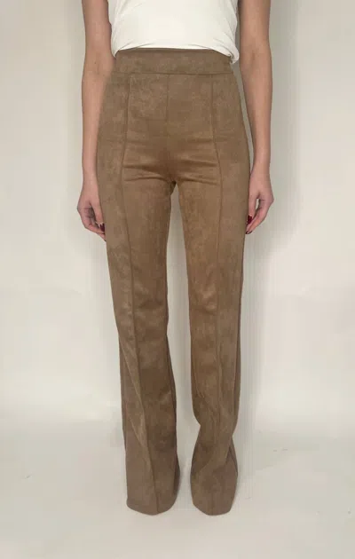 Canvas Apparel Grace Trouser In Camel