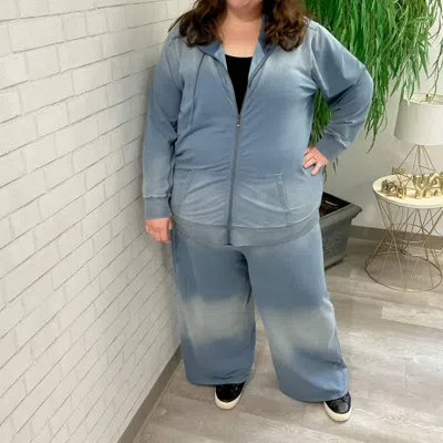 Mod-o-doc Straight Leg Pants -plus In Chambray