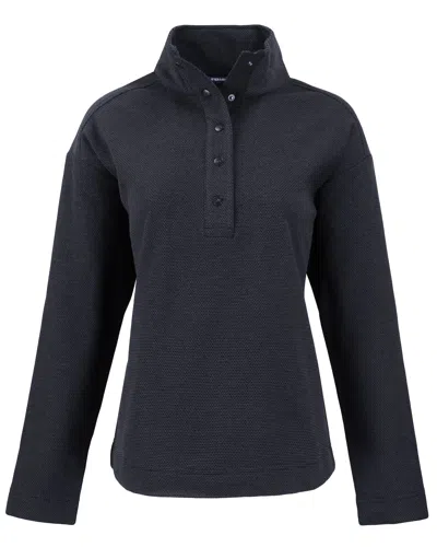Cutter & Buck Hunts Point Eco Textured Fleece Recycled Womens Snap Pullover