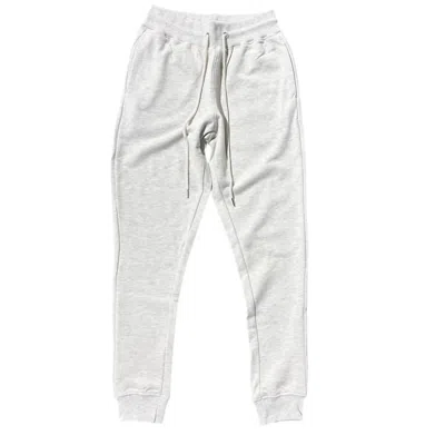 My Favorite Men's French Terry Jogger Pants In Cream Heather