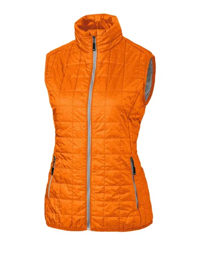 Cutter & Buck Rainier Primaloft Womens Eco Insulated Full Zip Puffer Vest