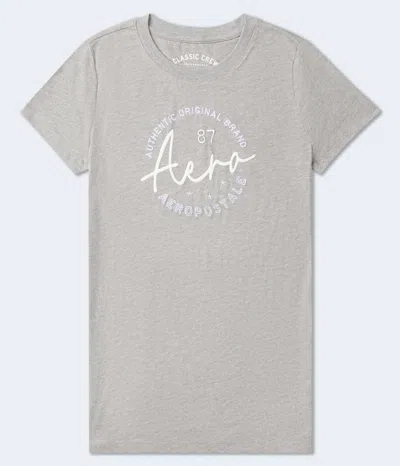 Aéropostale Script Circle Graphic Tee